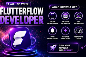 do flutterflow convert figma app development and integrate apis mobile app