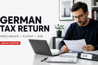 prepare your german freelancer tax return with elster support