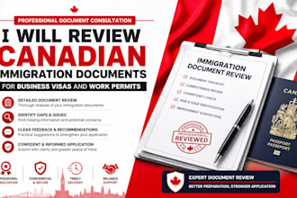 review canadian immigration documents for business visas and work permits