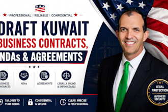 draft kuwait business contracts ndas agreements supplier and partnership