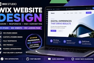 fix wix website wix studio design wix landing page wix studio
