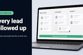 set up your gohighlevel CRM with automated lead follow up