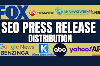 do seo press release distribution publish press release backlinks on top media