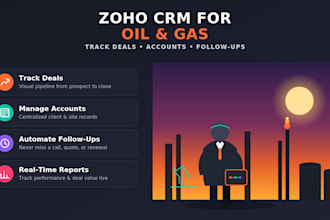 setup oil and gas CRM creatio pipedrive hubspot oracle cx ifs ifs salesforce