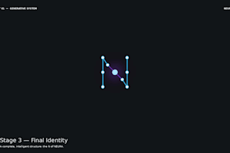iwill design a premium tech brand identity