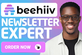 design beehiiv newsletter design beehive landing page setup beehiiv automation