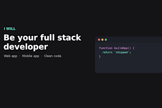 be the developer who ships your app when your last one did not