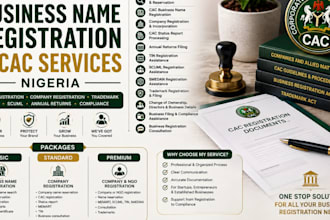 nigeria cac company ngo business registration tin scuml trademark filing experts