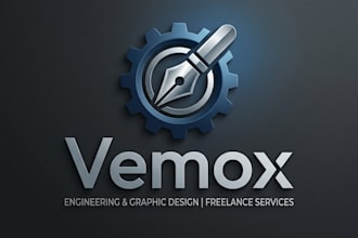 design a professional logo with an engineers precision