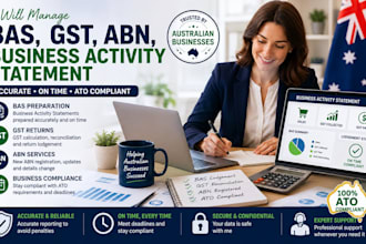 manage bas, gst, abn, business activity statement