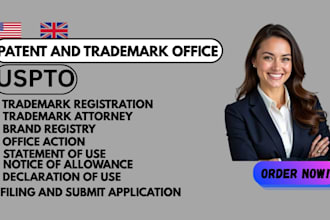 file responses to office actions from US trademark office