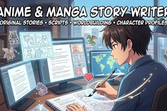 write an original anime or manga story for you