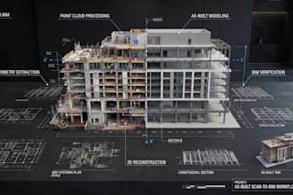 develop revit scan to bim, point cloud and as built automation tools