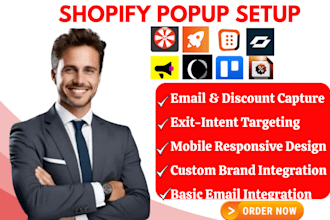 setup shopify popups using wisepops privy optimonk kaching pop convert sendwill