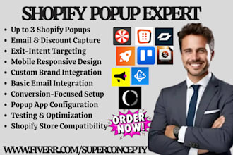 setup shopify popups using wisepops privy optimonk kaching pop convert sendwill