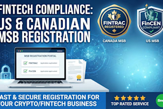 msb registration canadian msb fintrac compliance US msb registration crypto reg