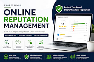 provide online reputation management and review strategy