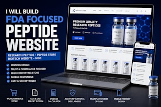 fda complaint peptide website research peptide peptide store biotech website ngo