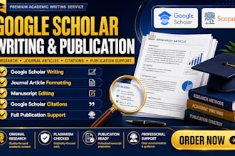 write and publish research article for google scholar and increase citations