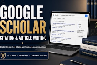 increase citations backdate google scholar citations, article writing