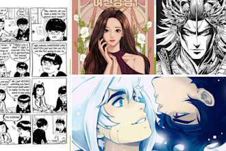anime manga comics book, comics illustration  webtoon cover, nsfw artwork relumi