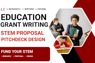 research stem grants write stem education proposal design stem pitch deck