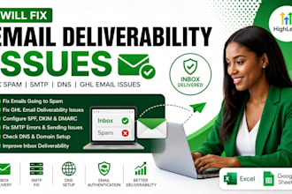 fix emails deliverability, improve email deliverability or fix email ghl problem