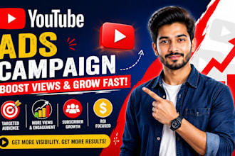 run youtube ads campaign and promote yours video