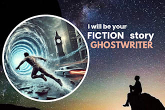 ghostwrite or rewrite fiction story nonfiction book fantasy