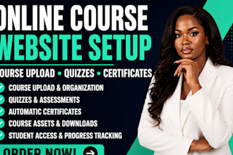 develop your online course with engaging content and ai video lessons