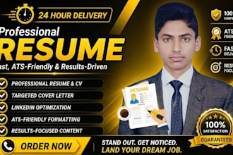 write executive resume, federal resume CV, cover letter