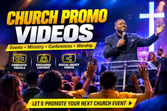 create an engaging church promo video for your events or ministry