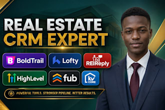 build and automate your real estate CRM with lofty, boldtrail, kvcore and ghl