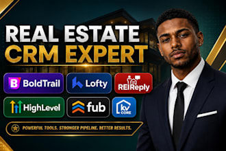 build and automate your real estate CRM with lofty, boldtrail, kvcore and ghl