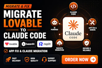 migrate lovable to claude code base44 replit app fix lovable claude migration
