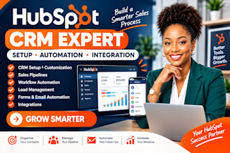 setup automate hubspot CRM workflow pipelines   integrations jobber CRM workflow
