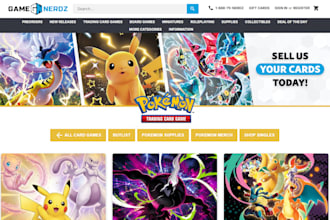 build pokemon website pokemon store trading card tcg website with ai sales agent
