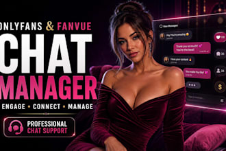 manage your onlyfans and fanvue account as a virtual assistant