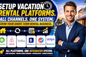 setup airbnb vrbo booking com pricelabs hospitable stripe smoobu vacation rental