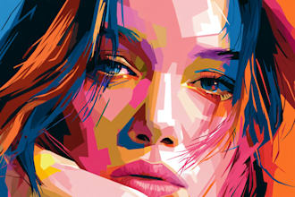 make awesome wpap pop art portrait