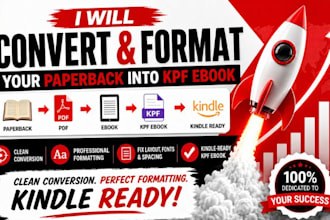 do paperback conversion into ebook kpf