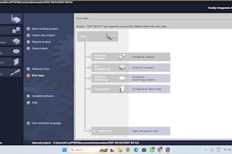 program siemens plc, scada and hmi using tia portal