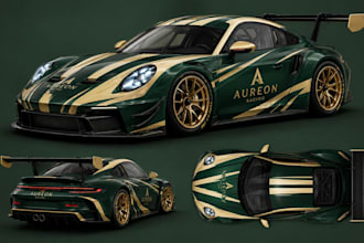 design a custom iracing livery, trading paints and racing paint scheme