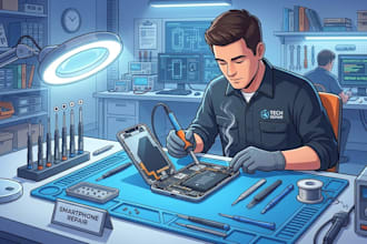 provide professional iphone and smartphone repair service