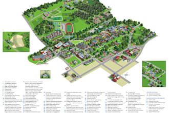 do vector map design, event map, city map, map illustration