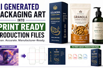 turn ai generated packaging art into print ready production files