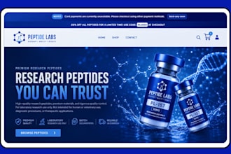 peptide website fda complaint research supplement website peptide shopify store