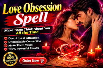 cast a powerful obsession love spell for love reconciliation