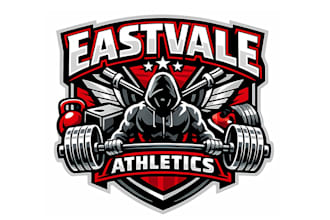 create high quality and beautiful athletic logo design