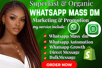 do whatsapp marketing, bulk messaging, whatsapp mass dm